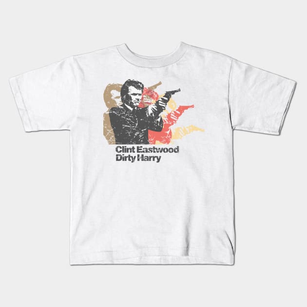 Dirty Harry Kids T-Shirt by GraphicGibbon